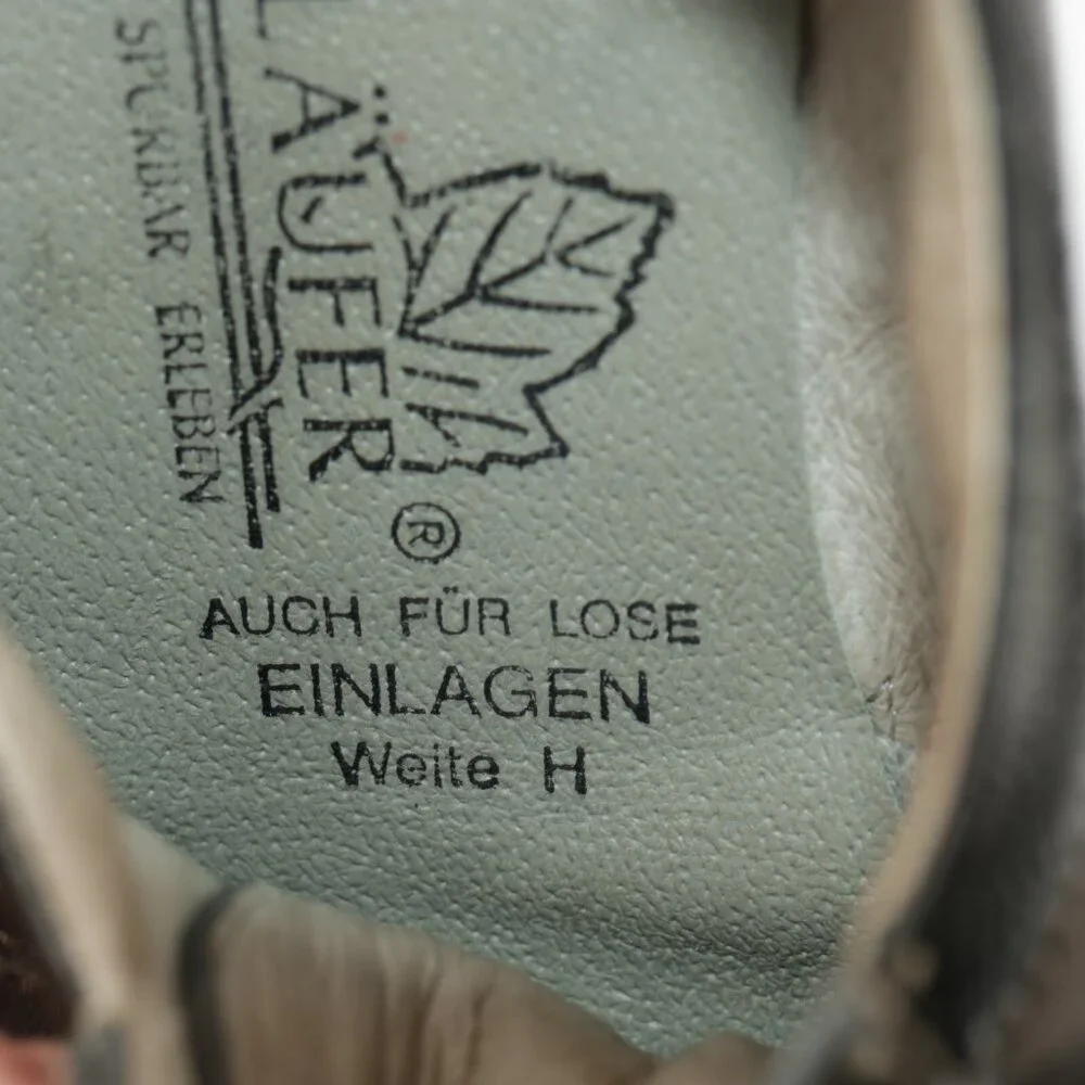 Waldlaufer Womens Henni Oxford Size 6‎ Gray Silver Lace Up Shoe Casual Comfy